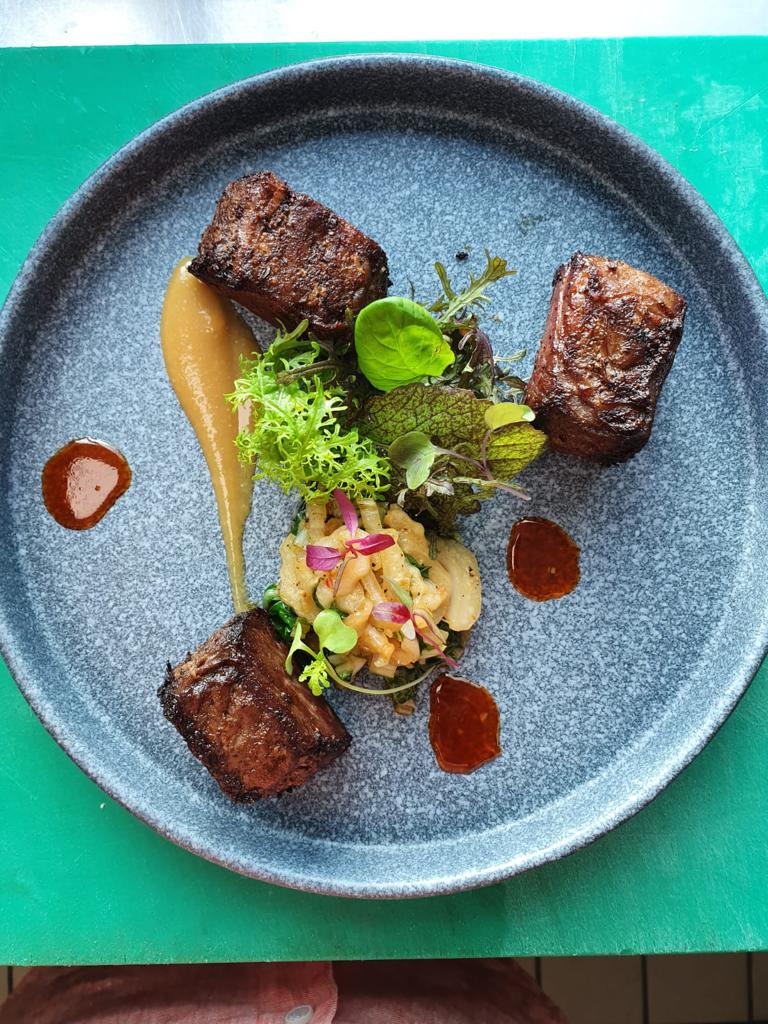 Braised beef short rib